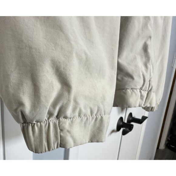 Eddie Bauer Bomber Beige Mens Small Outdoor Thinsulated Fleece Lined - Picture 9 of 12